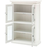 NovaSolo Halifax 2 Level Pantry White CA609