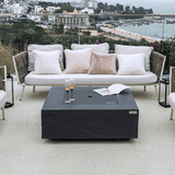 Elementi Plus - Roraima Square Concrete Fire Pit Table - OFG411SL