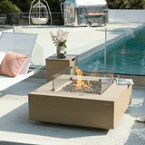 Elementi Plus - Uluru Square Concrete Fire Pit Table - OFG411SY