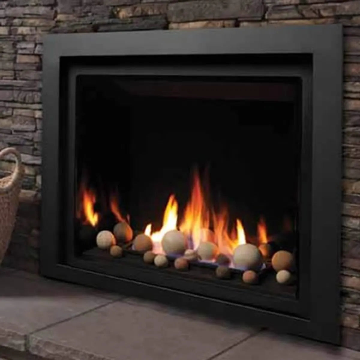 Kingsman ZCV39 Decorative Zero Clearance Direct Vent Gas Fireplace - 39"