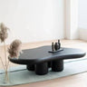 Glossy coffee table for the living room, bedroom in Scandinavian style