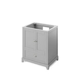 Addington Modern 30" Grey Vanity, Boulder Cultured Marble Top | VKITADD30GRBOR