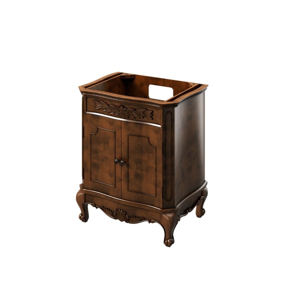 Clairemont Traditional 30" Nutmeg Bathroom Vanity | VKITCLA30NUBGR