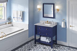 Jeffrey Alexander Adler Transitional 36" Hale Blue Single Sink Vanity