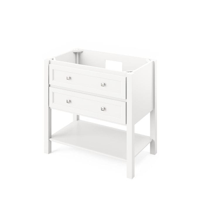 Jeffrey Alexander Adler Transitional 36" White Single Sink Vanity