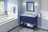 Jeffrey Alexander Adler Transitional 48" Hale Blue Single Sink Vanity