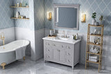 Jeffrey Alexander Chatham Contemporary 48" Grey Single Sink Vanity