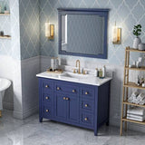 Jeffrey Alexander Chatham Contemporary 48" Hale Blue Single Sink Vanity