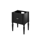 Jeffrey Alexander Jensen Transitional 30" Black Single Sink Vanity