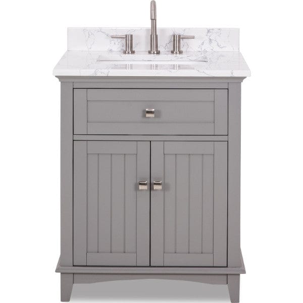 Jeffrey Alexander Savino 30 Grey Contemporary Vanity