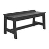 LuxCraft 41" Poly Café Dining Bench