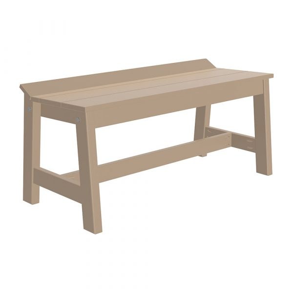 LuxCraft 41" Poly Café Dining Bench