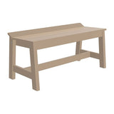 LuxCraft 41" Poly Café Dining Bench