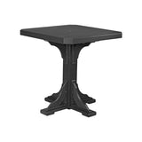 LuxCraft 41" Dining Height Poly Square Table