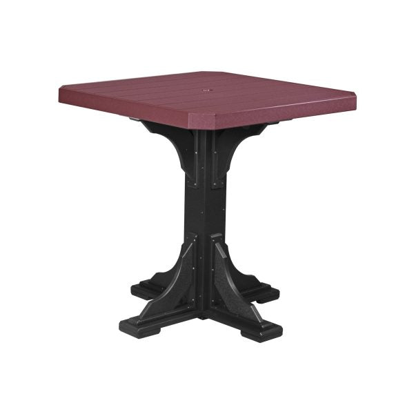 LuxCraft 41" Dining Height Poly Square Table