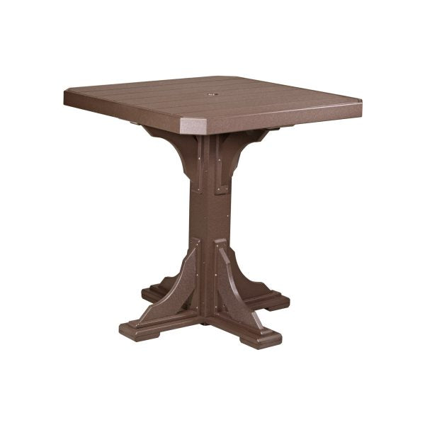 LuxCraft 41" Dining Height Poly Square Table