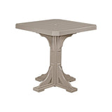 LuxCraft 41" Dining Height Poly Square Table