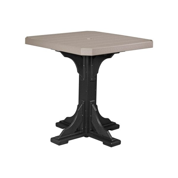 LuxCraft 41" Dining Height Poly Square Table