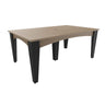 LuxCraft Poly Island Dining Table (44" x 72" Rectangular)