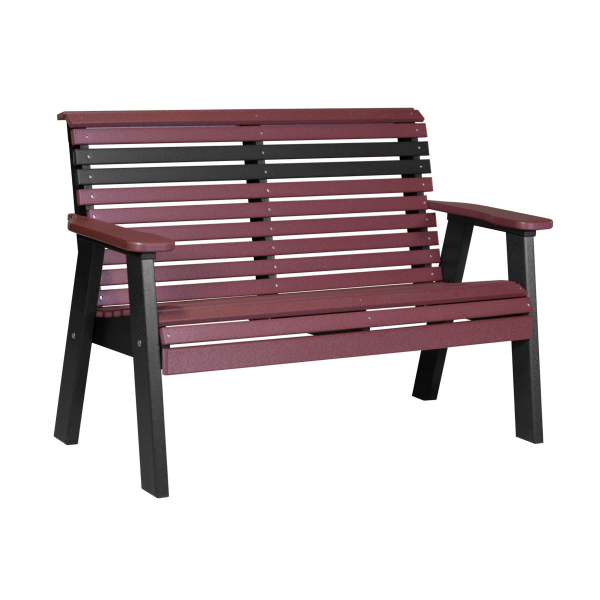 LuxCraft 4' Plain Poly Bench