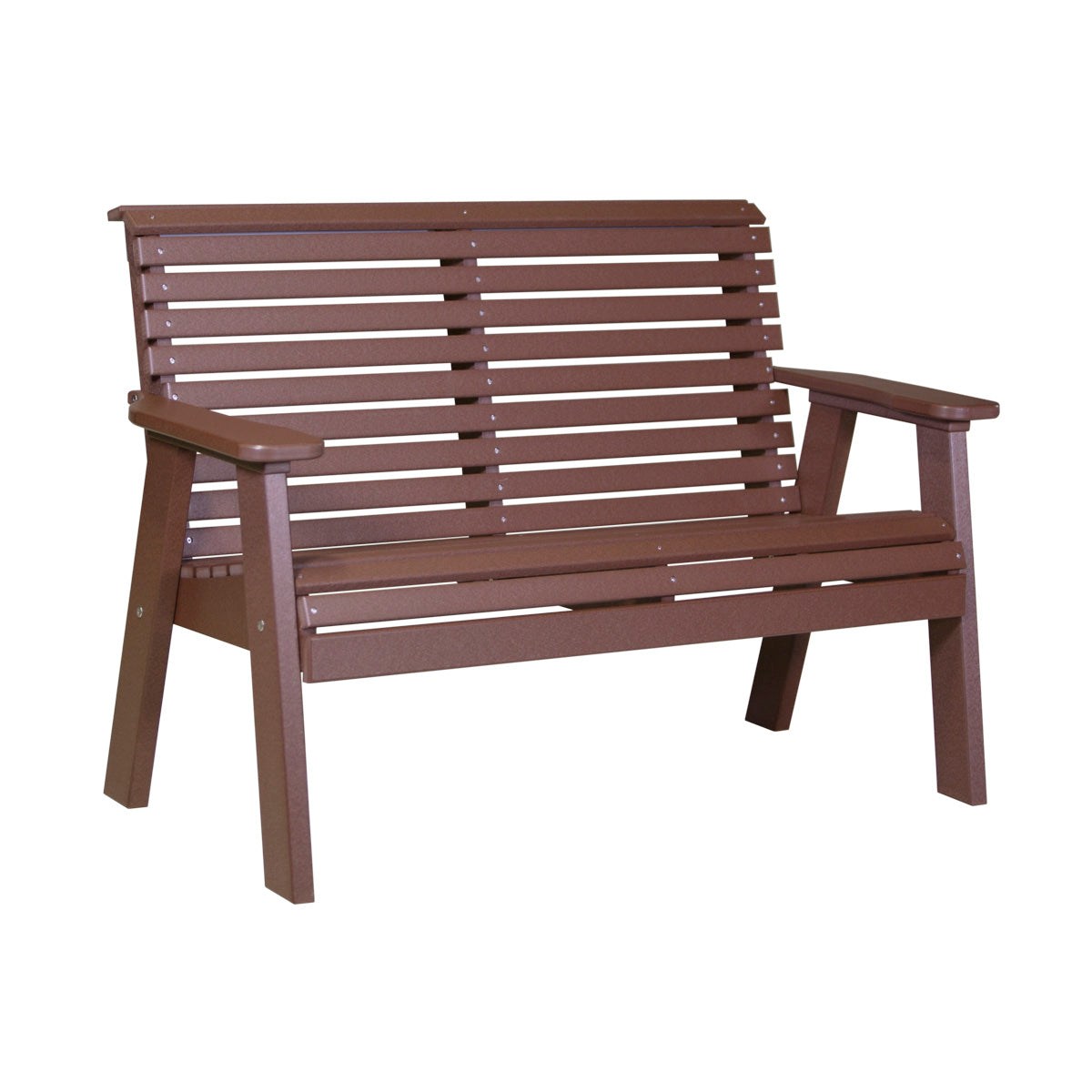 LuxCraft 4' Plain Poly Bench