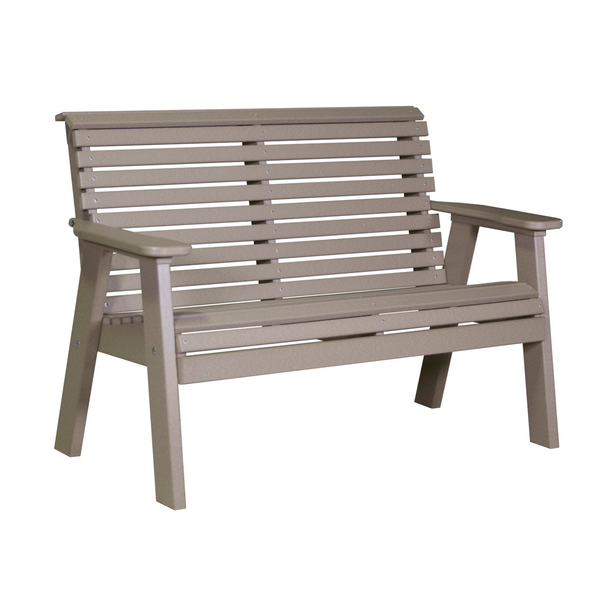 LuxCraft 4' Plain Poly Bench