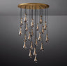 Raindrop Round Chandelier 47"