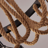 Vintage Rope Chandelier