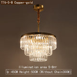 Raquel - Modern Glass Crystal Chandelier