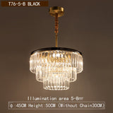 Raquel - Modern Glass Crystal Chandelier