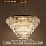 Raquel - Modern Glass Crystal Chandelier