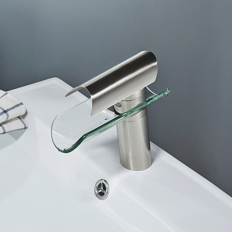 Glass Waterfall Faucet