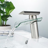 Glass Waterfall Faucet