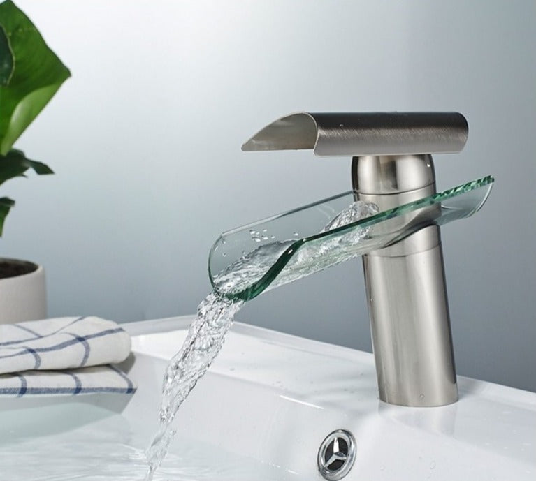 Glass Waterfall Faucet