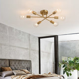 Sputnik - Modern Multi-Bulb Light Fixture