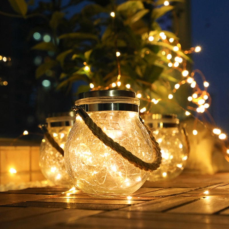 Glass Jar Garden Hanging Lights