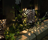 Moroccan Outdoor Solar Lamps