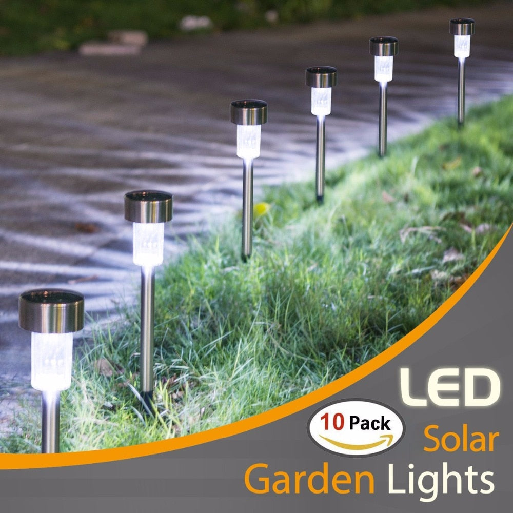 Modern Solar Pathway Lights