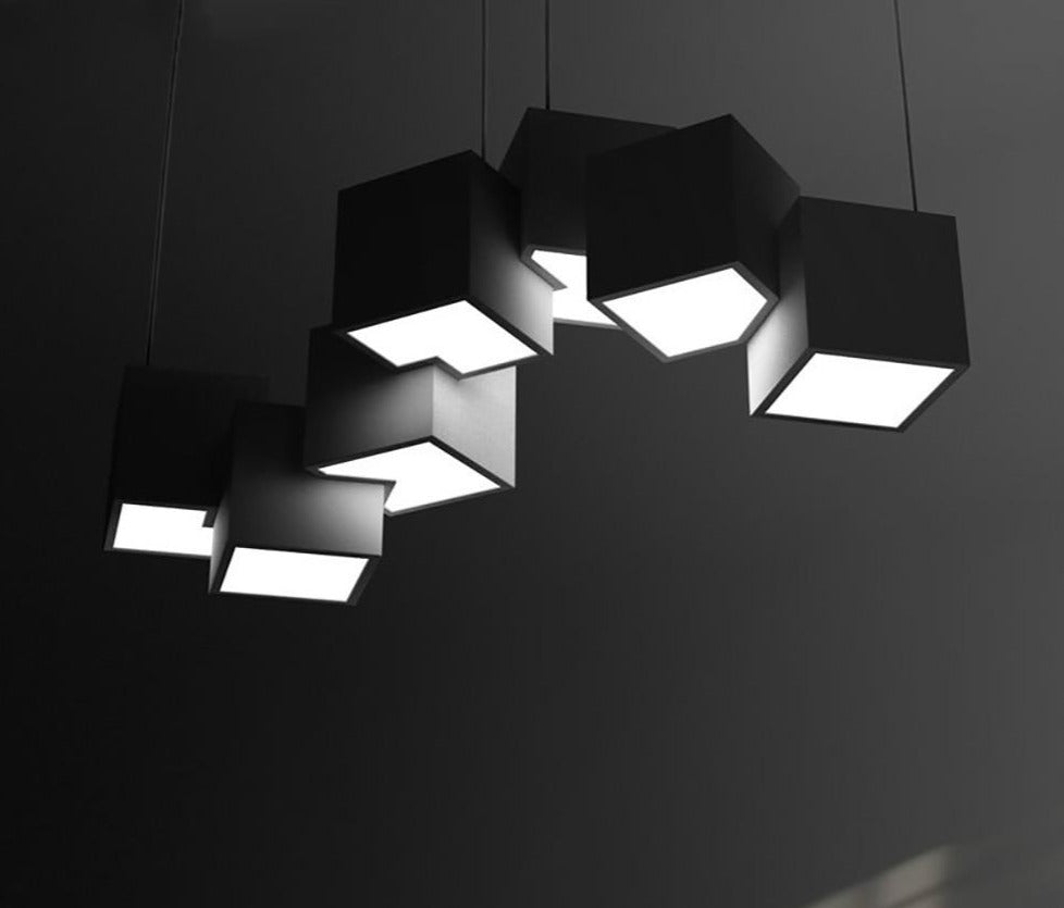 Modern Cube LED Light Fixture