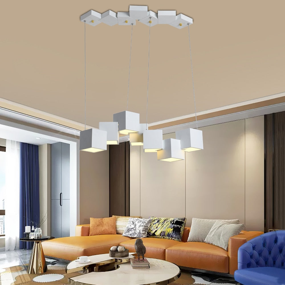 Modern Cube LED Light Fixture