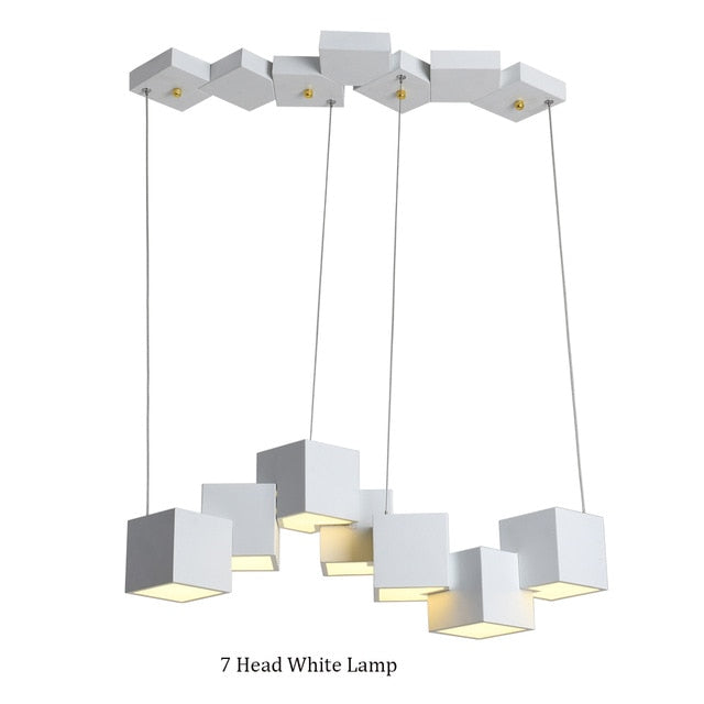 Modern Cube LED Light Fixture