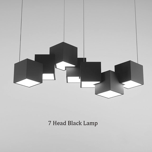 Modern Cube LED Light Fixture