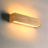 Emica - Modern Japanese Wooden Wall Lamp