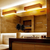 Emica - Modern Japanese Wooden Wall Lamp