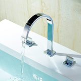 Modern Double Handle Basin Faucet