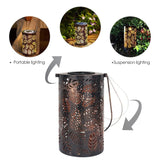 Jamila - Leaf Pattern Shadow Cast Lantern