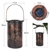 Jamila - Leaf Pattern Shadow Cast Lantern