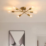 Sputnik - Modern Multi-Bulb Light Fixture