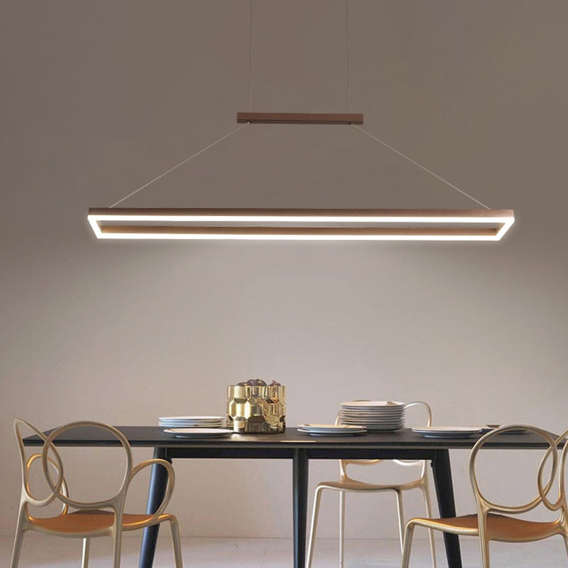 Regina - Modern Rectangular Frame LED Light Fixture