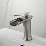 Ames - Modern Waterfall Bathroom Faucet